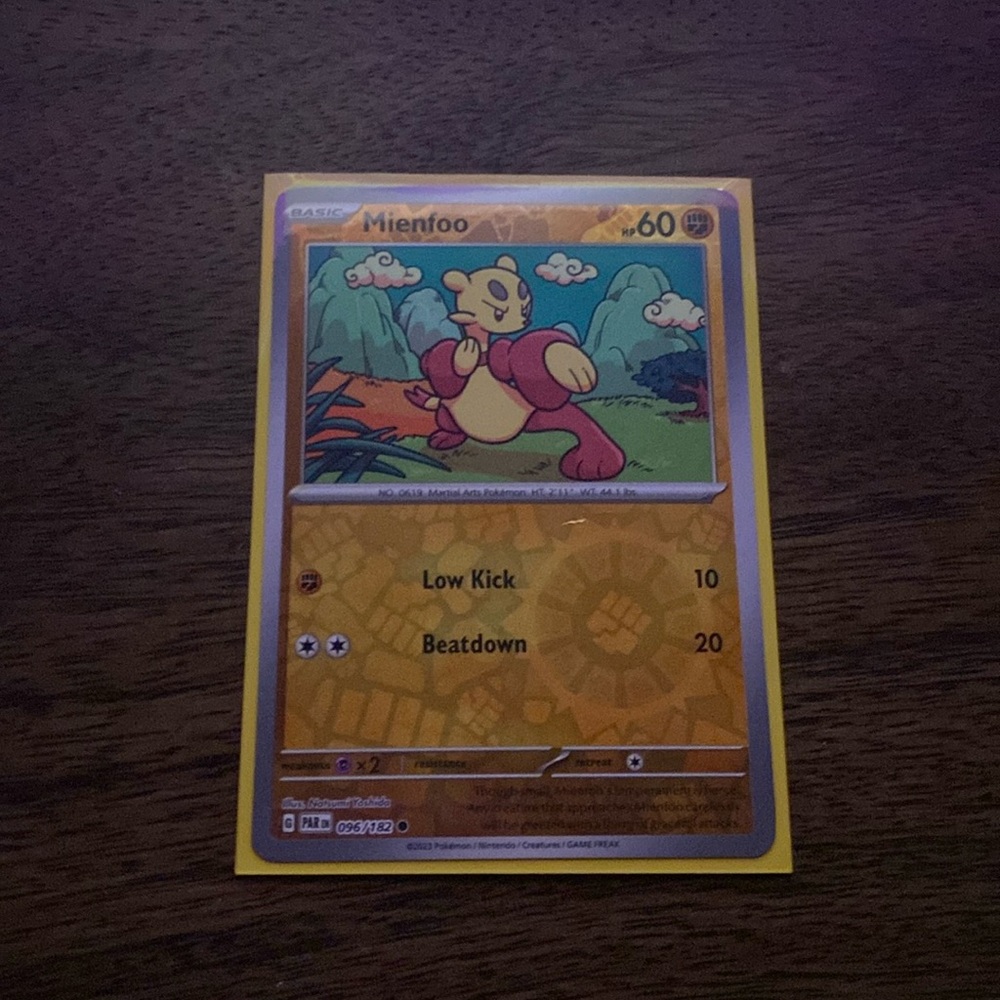 Pokémon Mienfoo